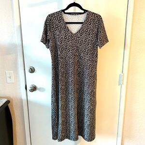 Joan Rivers Loose Fit Print Dress